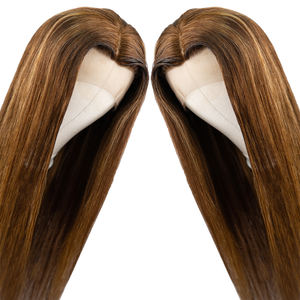 Perruques de cheveux humains vierges alignées cuticules brutes cabelo humano cheveux meches naturels 100% cheveux naturels perruques de cheveux humains brasileiro - Product Image 5