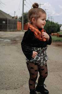 Collants en résille à motif cœur blanc et noir pour la Saint-Valentin, collants pour filles, enfants, bébés, collants transparents à motif cœur pour tout-petits, 6M-6Y - Product Image 2