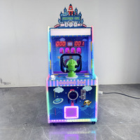 Machine de jeu d'arcade à pièces pour enfants 110V/220V boule en bois simulateur de tir à l'eau divertissement adapté aux enfants