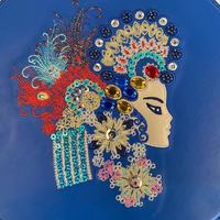 Accessoire de mode Strass Cristal Broderie Applique Patch pour Sac ou Vêtements Conception Broderie Personnalisée