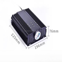 Plafonnier LED à fibres optiques 45W effet ciel étoilé avec télécommande RGBW IP33 et construction en alliage d'aluminium