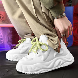 厂家直销男士休闲鞋舒适软底系带步行鞋夏秋轻便 - Product Image 1