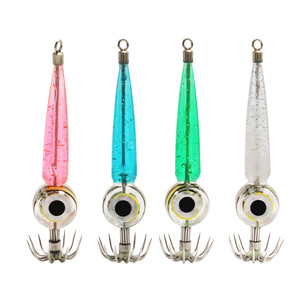 Nouvelles cannes à pêche à Led lumineuses, fournitures de fabrication de leurres, hameçon de gabarit de pêche, parapluie, pieuvre, calmar, hameçon de gabarit - Product Image 1