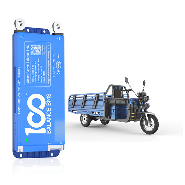 18650 Solar LiFePO4 Battery Pack for Electric Vehicles and Bikes 24s 72V 100A 150A Smart BMS System for Motor Management
