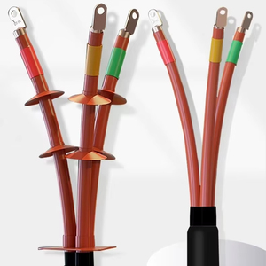 NSY WSY JSY kit terminasi kabel panas menyusut 10KV dalam ruangan/luar ruangan <span class=keywords><strong>3</strong></span>-Core terhubung silang jaket Polyethylene FEP sambungan Tengah - Product Image 1