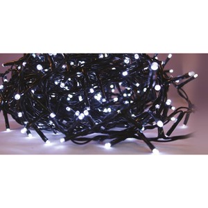 ไฟคริสต์มาสแบบคลัสเตอร์ LED 1200 ดวง สีขาวเย็น พร้อมอะแดปเตอร์ 24+5 เมตร - Product Image 1
