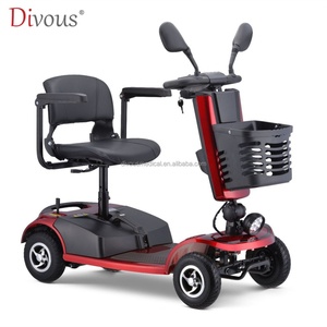 Scooter Eléctrico Plegable Ligero y Portátil de 4 Ruedas para Personas Mayores y Adultos con Discapacidad, con Batería Extraíble - Product Image 4