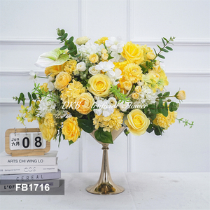 DKB Luxury Wedding Artificial Flower Decorations High End Artificial Silk Flower Balls for Wedding Table Decorations - Product Image 3
