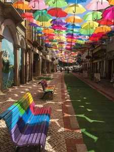 LS <span class=keywords><strong>Parapluie</strong></span> <span class=keywords><strong>Coloré</strong></span> Décoratif pour Mariage, Parapluies Suspendus Décoratifs - Product Image 3