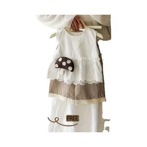 Ventes en gros de robes, jupes, t-shirts et pantalons pour enfants d'été, modèle TZ-050 sans marque - Product Image 5