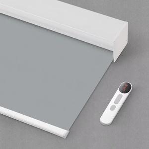 Chất lượng cao cấp 100% màn vải tự động điều khiển bằng giọng nói rèm cuốn cho trong nhà - Product Image 1