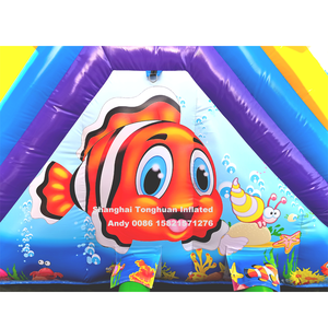 Château <span class=keywords><strong>gonflable</strong></span> combiné avec piscine pour enfants, jeux sportifs, <span class=keywords><strong>prix</strong></span> de gros à Shanghai - Product Image 6