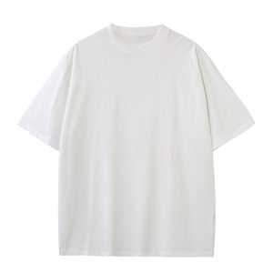 T-Shirt Unisex di Alta Qualità con Collo a Giro e Maniche Corte all'Ingrosso Stile High Street Euro-Americano Retro Personalizzata da <span class=keywords><strong>Uomo</strong></span> - Product Image 6