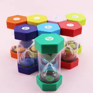 Useful Polygon Sand timer Hourglass Decor Hourglass 25 Minutes Ampulheta Hourglass