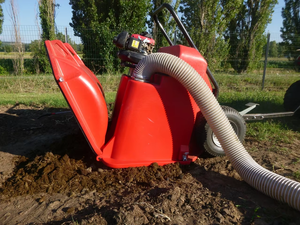 <span class=keywords><strong>Remorque</strong></span> aspiratrice à fumier motorisée professionnelle, résistante, avec réservoir rouge, système d'aspiration puissant, haute productivité, pour ferme et ranch - Product Image 5