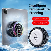 Great Roc OEM Vente en gros Radiateur de refroidissement magnétique en métal pour tablette à commande IA, avec ventilateur RGB, pour bureau, téléphone et iPad