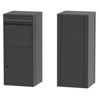 Boîte à colis en métal personnalisée pour jardin, étanche, antivol, boîte de livraison de colis