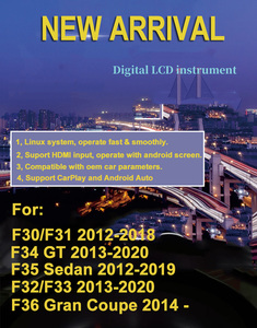 Panel de Instrumentos con Pantalla de Visualización Frontal (HUD) para <span class=keywords><strong>BMW</strong></span> F30 F31 F33 F34 F35 F36 F80 F82, Clúster Digital Virtual - Product Image 6
