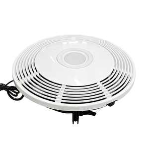 Ventilateur d'extraction circulaire silencieux 35W 450m³/h en verre pour bureau, salle de bain, maison - Product Image 1