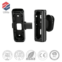Coque de microphone cravate en plastique moulé sur mesure PA66 GF30 – Boîtier durable pour micro-cravate en plastique haute résistance