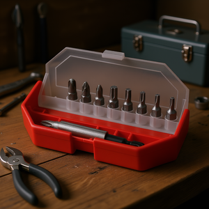 <b>Screwdriver</b> <b>Bit</b> <b>Set</b> 10 Piece With Hex Shank For Precision Tasks - Product Image 3