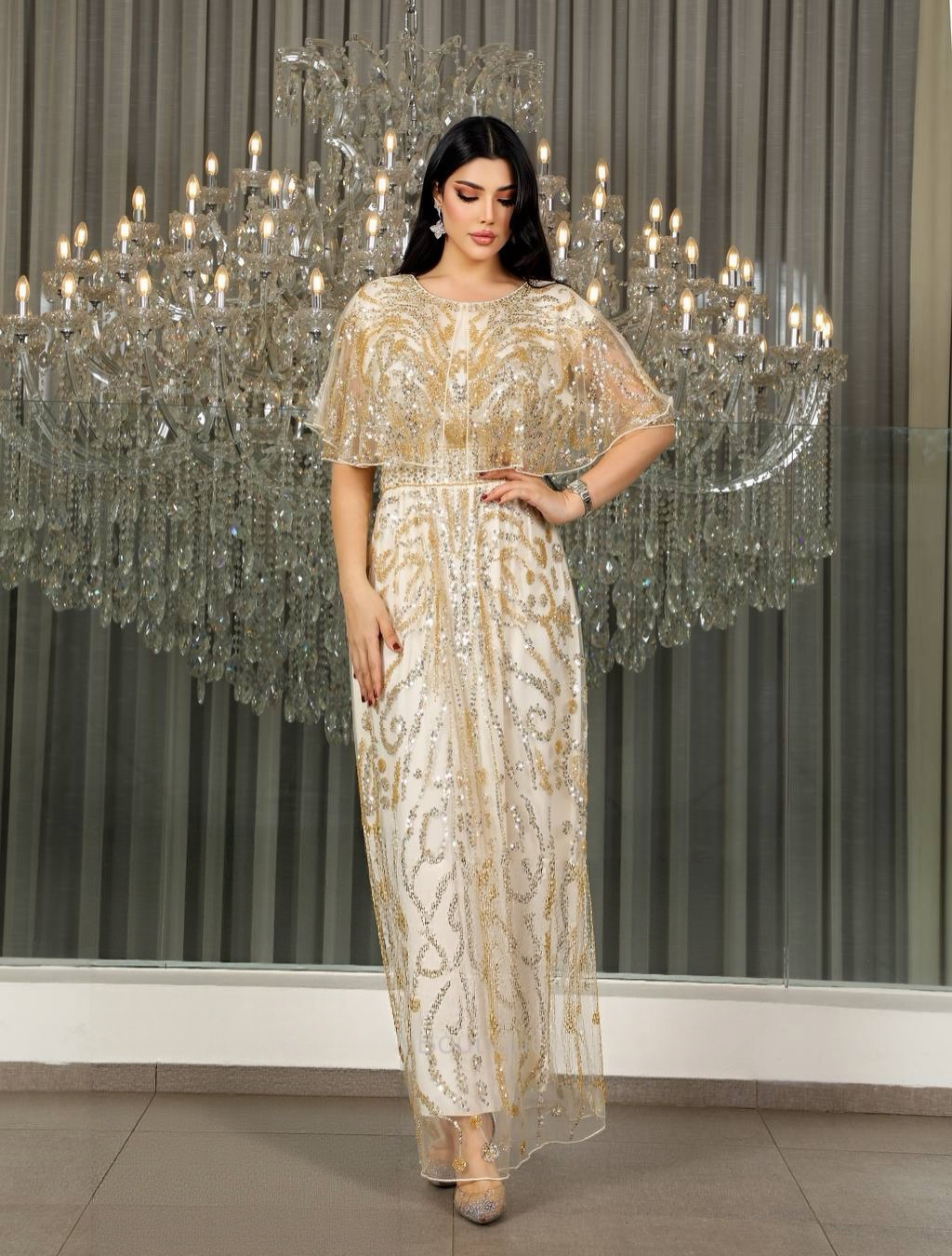 sachin and babi light blue dress Wedding Guest Dresses main image 0