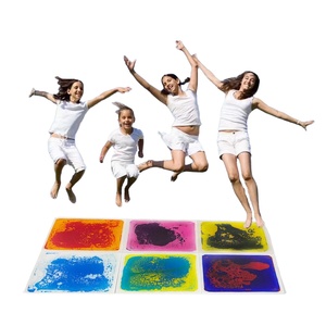 <span class=keywords><strong>Tapis</strong></span> <span class=keywords><strong>De</strong></span> jeu Puzzle 3D <span class=keywords><strong>Montessori</strong></span> autisme, équipement d'entraînement liquide éducatif, sol sensoriel, - Product Image 5