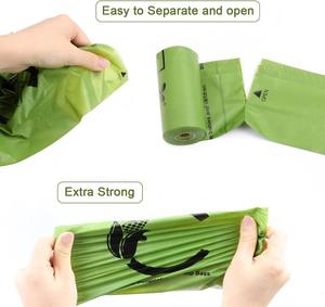 Bolsas Compostables y Biodegradables para Excremento de Perro Huamaohengchun, 270 Unidades, Aptas para Vertederos, Impermeables, Duraderas, Fáciles de Abrir, Sin Perfume - Product Image 3