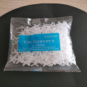 近代的なデザインのプラスチックタイルスペーサーPVC/PE 1.0mm 2.0mm 3.0mmレベリングクリップ十分な在庫があります - Product Image 4