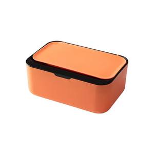 エレガントなデザインのベビーワイプコンテナ簡単にきれいなきちんとしたワイプケース効果的なシール付きドライ & ウェットワイプ収納幼児用 - Product Image 6