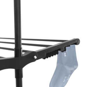 Stendibiancheria Regolabile all'Ingrosso, <span class=keywords><strong>Stendino</strong></span> Pieghevole <span class=keywords><strong>per</strong></span> Bucato, Stendibiancheria Verticale <span class=keywords><strong>per</strong></span> Casa con Ruote - Product Image 6