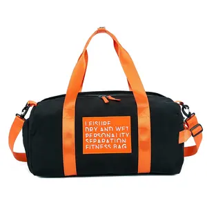 Plegable bolsa de viaje de Nylon bolsas de equipaje de mano para los hombres de la moda de las mujeres de viaje bolsas Tote grandes bolsos de lona