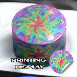 Nuevo Molinillo Manual de Lujo para Hierbas, Especias y Tabaco, de Plástico Rosa, 4 Piezas, con Logotipo Personalizado para Accesorios de Mujer - Product Image 4