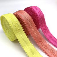 Sangles jacquard en nylon pour femmes, antidérapantes, bretelles d'épaule, sous-vêtements élastiques, vente en gros, d'usine,