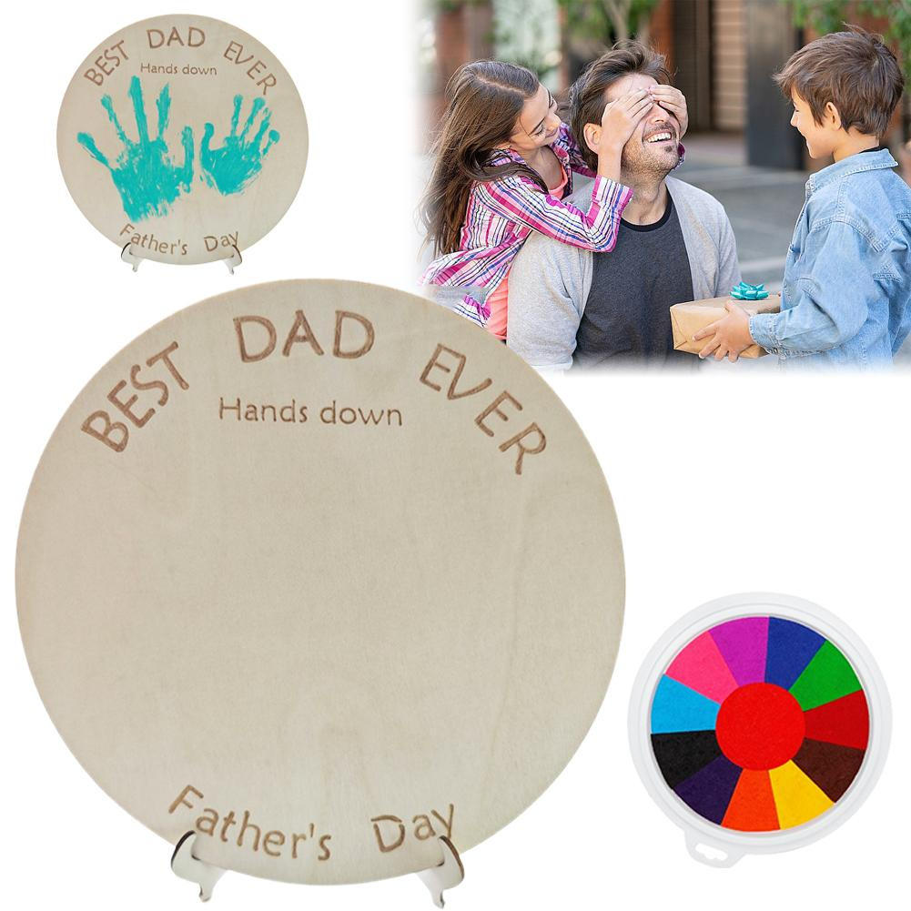 Father's Day wooden sign (with stand + paint)