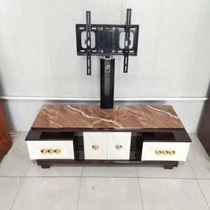 Mobile <span class=keywords><strong>TV</strong></span> di Alta Qualità, Supporto <span class=keywords><strong>TV</strong></span> Moderno con Finitura Goffrata per Soggiorno - Product Image 2