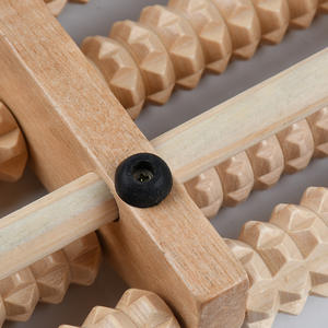 Rodillo Masajeador de Pies de Madera con Logotipo Personalizado, Productos de Masaje para el Dolor del Espolón Calcáneo, Alivio del Estrés, Masajeador para la Circulación Sanguínea - Product Image 4