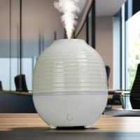 Meilleur vendeur Humidificateur électrique en céramique blanche Essential Diffuseur d'huiles essentielles ultrasonique de parfum USB