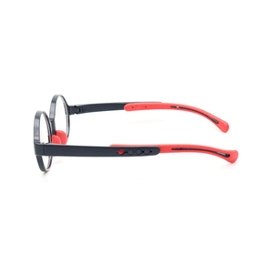 Silicone Miếng đệm mũi trẻ em thể thao khung linh hoạt vòng cô gái tùy chỉnh TR90 Kính mắt khung kim cương trẻ em kính CE trẻ em kính - Product Image 6