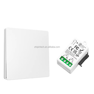 <span class=keywords><strong>Interruptor</strong></span> de Control Remoto de 433MHz, Transmisor de Panel de Pared de 1 Canal, 10A, 110V, 220V, <span class=keywords><strong>Interruptor</strong></span> de Iluminación para Lámpara LED - Product Image 1