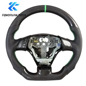 Volante de Fibra de Carbono Forjado Personalizado para <span class=keywords><strong>Mazda</strong></span> <span class=keywords><strong>3</strong></span>, Rx8, Cx5, Cx-5, <span class=keywords><strong>3</strong></span> Bp, 6 Velocidades, <span class=keywords><strong>3</strong></span> Spirit Racing, Gh, Axela, Hatchback Mk1 2008 - Product Image 1