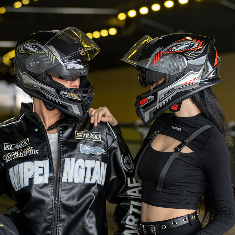 View of Professional Motorcycle Racing Helmet - Ventilated Lightweight Design ...