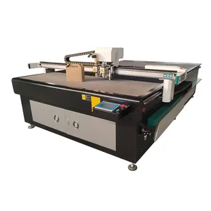 TC fácil de operar caja de pastel troqueladora CNC máquinas de corte de papel de corcho máquina de corte de tela láser con cortador en V