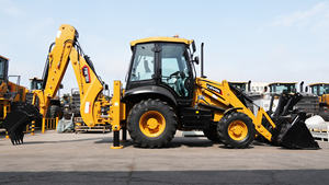 LOVOL pembaca roda 4x4, muatan depan 8 Ton Backhoe <span class=keywords><strong>Loader</strong></span> Retroescavadeira dengan sertifikasi CE - Product Image 2