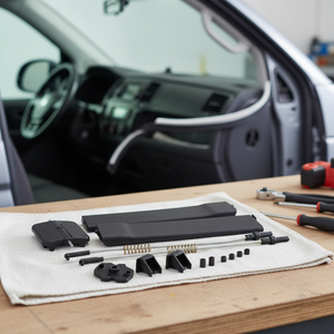 ชุดซ่อมบานเลื่อนด้านข้างสำหรับ Volkswagen VW T5 T6 Caravelle - Product Image 3