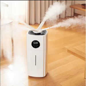 Humidificateur industriel à ultrasons sur pied grande capacité 21L avec écran tactile et fonction de stérilisation pour usage commercial - Product Image 2