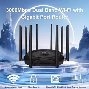 Công nghiệp băng tần kép 3000Mbps Wifi <span class=keywords><strong>Router</strong></span> DDNS VPN Client Port bản đồ 4G LTE văn phòng hỗ trợ mở khóa công nghiệp CPE <span class=keywords><strong>Router</strong></span> - Product Image 2
