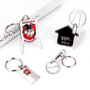 Portachiavi in Metallo Personalizzabili DESENT per Sublimazione, Design Gratuito, Regalo Promozionale Pubblicitario, Logo Personalizzato - Product Image 2