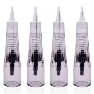 เข็มสักไมโครเบลดแบบใช้แล้วทิ้งเข็มสัก0.18มม. 1P 1RL ไม่เจ็บปวดสำหรับชุดเครื่องสำอางถาวร - Product Image 1