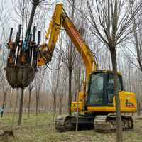 Fabriqué en Chine, Spade à arbres pour chargeuse compacte et excavatrice, transplanteur d'arbres